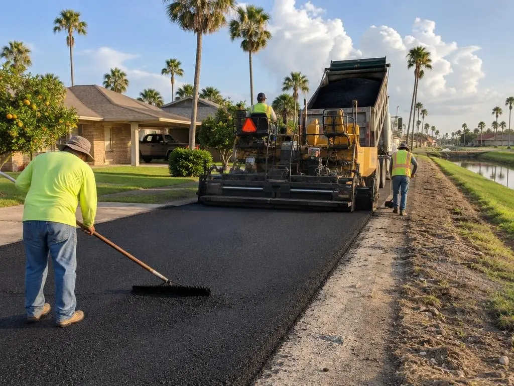Asphalt Driveways in Harlingen, TX